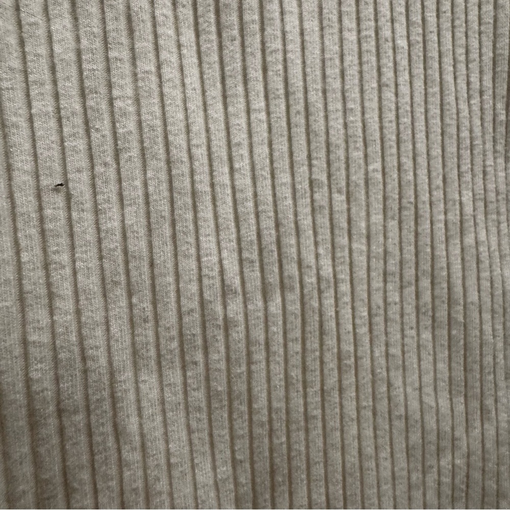 Aerie Fireside Long Sleeve Henley T-Shirt White Small Ribbed Cozy Y2K - Picture 8 of 14